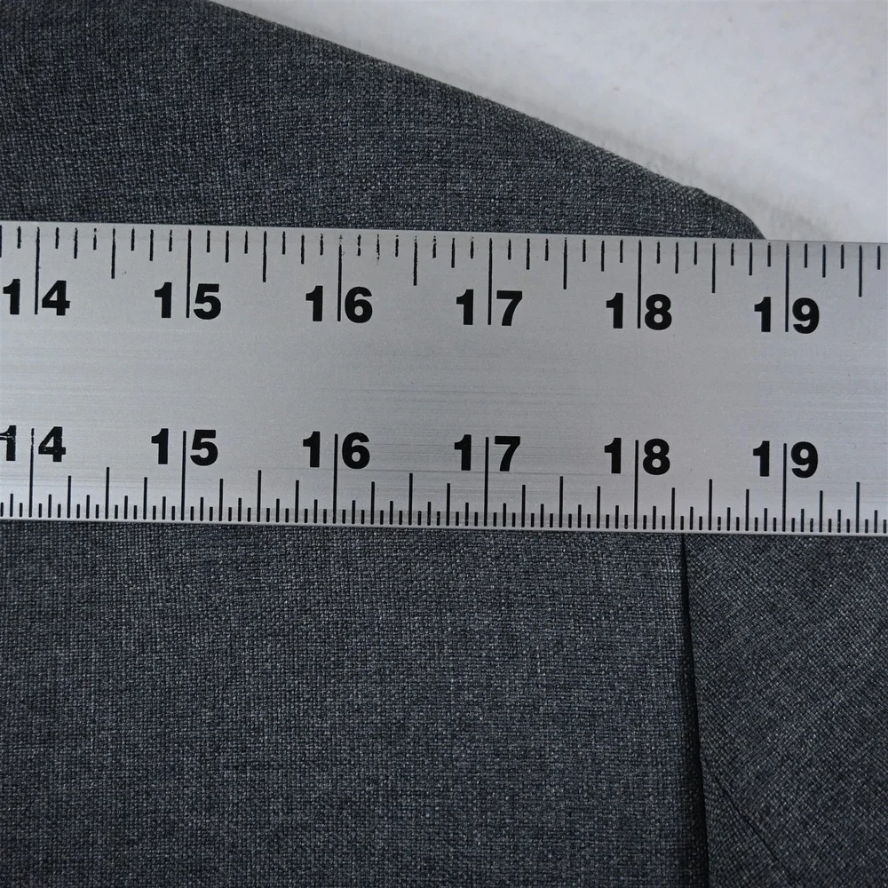 Vtg Mens 42R‎ Gray Silver Button Mens Blazer Suit Jacket Sport Coat